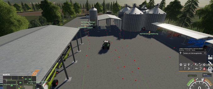 courseplay courses Auto Drive Courses of the American Dream Map Farming Simulator mod