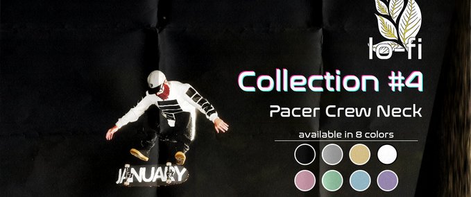Gear Lo-Fi Collection #4 Pacer Sweater Skater XL mod