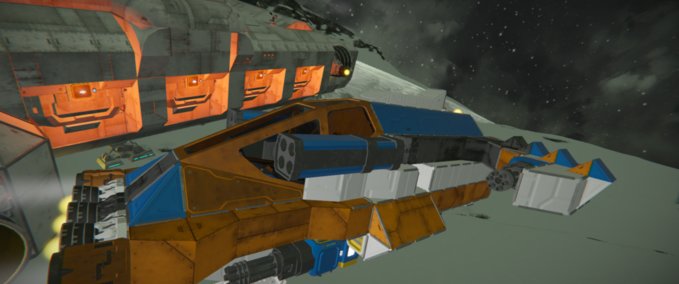 Blueprint RRF Velociraptor MK2 Space Engineers mod