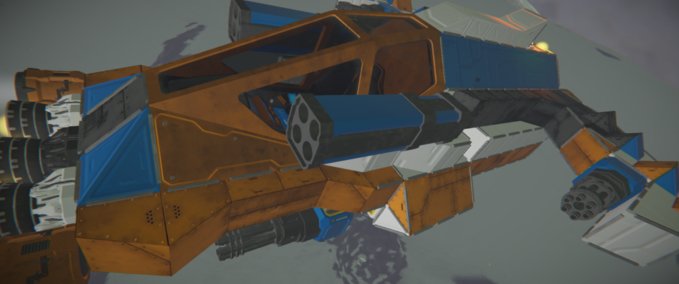Blueprint RRF Velociraptor Space Engineers mod