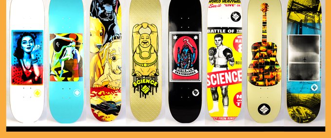 Skater XL: Science Skateboards - Decks 001 v 1.0 Gear, Real Brand, Deck ...