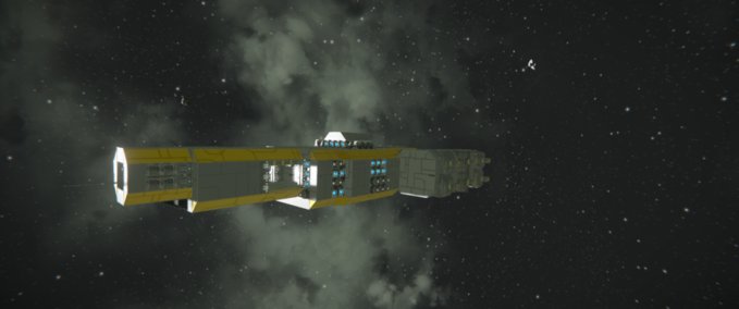 Blueprint Titan cargo transportat Space Engineers mod