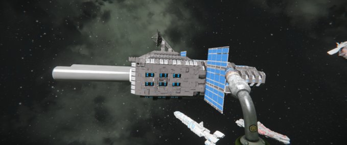 Blueprint Stelaris Defence Platform Mk2 Space Engineers mod