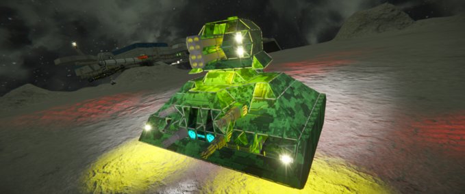 Blueprint Chz Tank Space Engineers mod