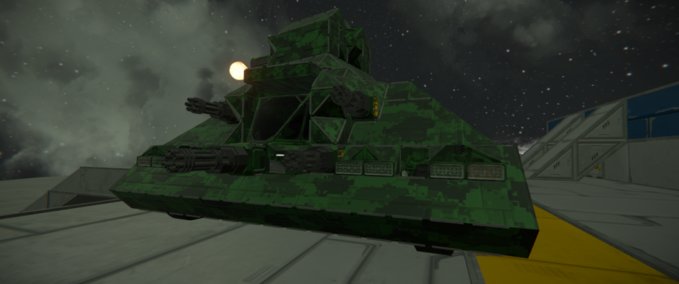 Blueprint Chz Tank Space Engineers mod