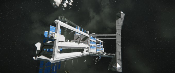 Blueprint Zenosen Corp Headquarters Space Engineers mod