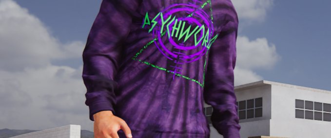 Gear Psychworld X Trippie Redd Tie Dye Sweater Skater XL mod