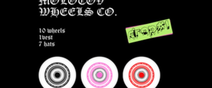 Other Molotov Wheels Drop #1 Skater XL mod
