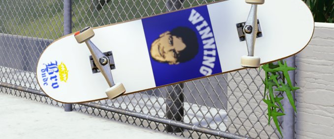 Gear BroDude Skates Winning Deck Skater XL mod