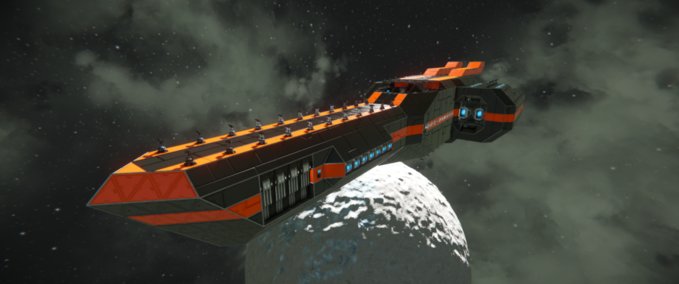 Blueprint DRG - Aurora (updated) Space Engineers mod