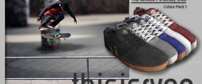 Other Binary - Anfield - Colour Pack 1 Skater XL mod