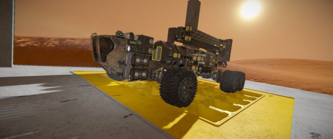 Blueprint Small mining truck Space Engineers mod