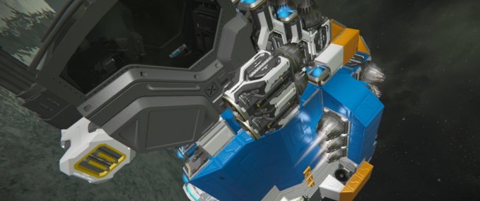 Blueprint RRF ''Robin'' BF - 984 Cargo Hauler Space Engineers mod