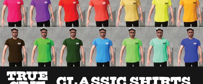 Fakeskate Brand True Grit - Classic Shirts Skater XL mod