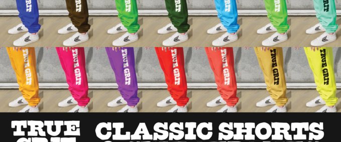 Gear True Grit - Classic Shorts and Sweatpants Skater XL mod