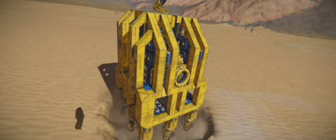 Blueprint Thresher Maw Mk-2 (Atmo-Miner) Space Engineers mod