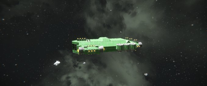 Blueprint GT 400 Freightliner Space Engineers mod