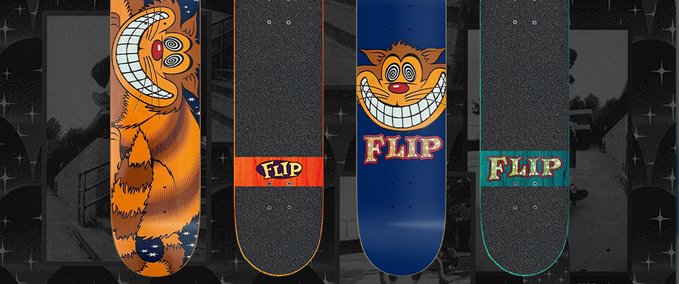 Gear Flip Geoff Rowley Magic Cat Bundle Skater XL mod