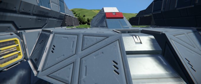 Blueprint Vulture-Class Droid Fighter Space Engineers mod