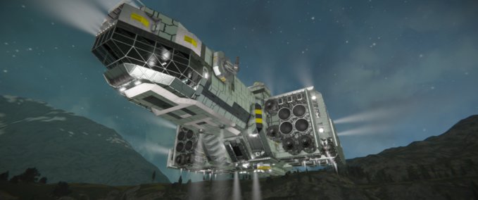 Blueprint Golden eyes Space Engineers mod