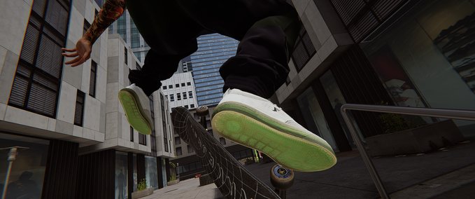 Real Brand Footprint Intercept Forever Cap Shoes Skater XL mod