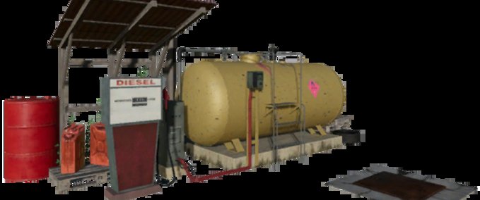 Objekte Old Fuel Tank Landwirtschafts Simulator mod