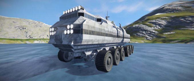 Blueprint Atlas wonderer mobile base Space Engineers mod