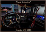 Dark Interior for Scania S/R 2016 Mod Thumbnail