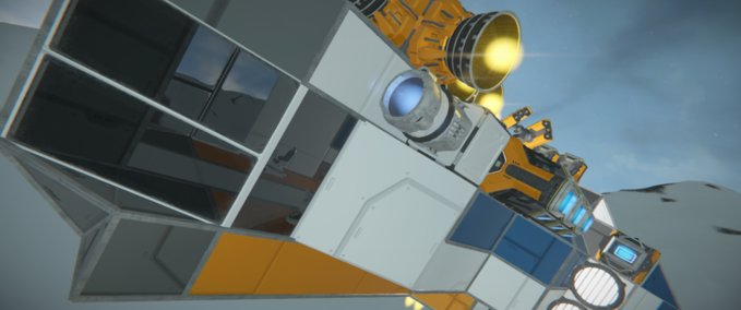 Blueprint RRF Gunboat MK2 Space Engineers mod