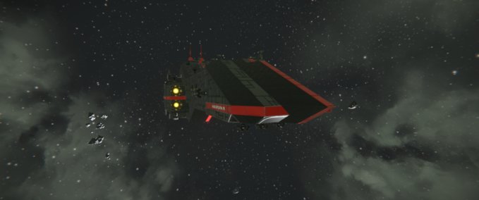 Blueprint RWI Haruna MK1 b Space Engineers mod