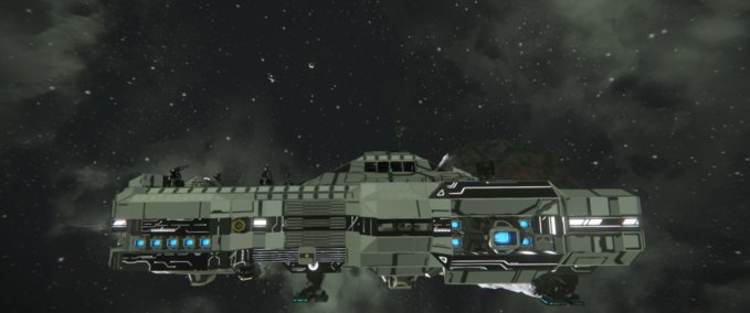Blueprint J - 36 Supernova Orion Space Engineers mod