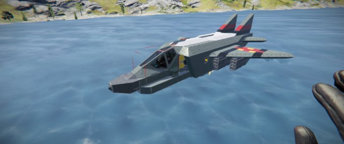 Blueprint Mikoyan MiG-31C by Jax-Axia Space Engineers mod