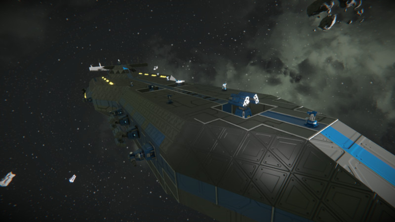 Space Engineers: Pandora Colonial Class Destroyer v 1.0 Blueprint, Ship ...