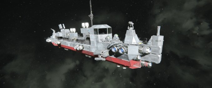 Blueprint Ancient Dreadnought Space Engineers mod