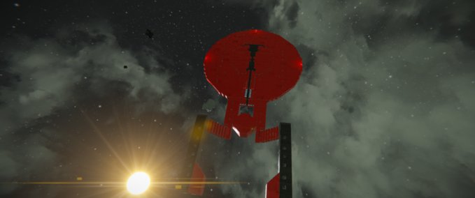 Blueprint Phenix class battleship Space Engineers mod