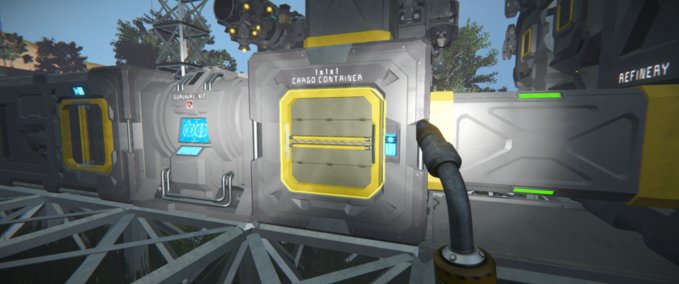 Blueprint Static Grid 9621 Space Engineers mod