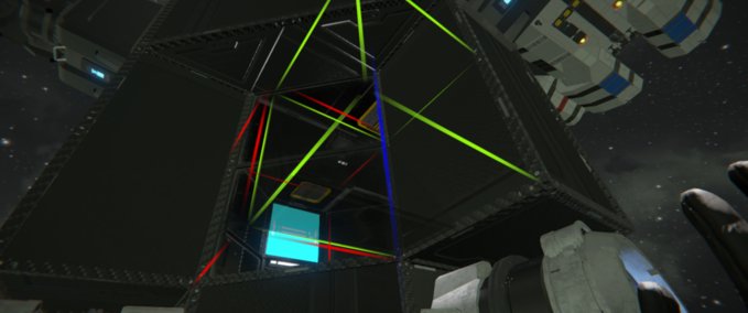 Blueprint Gunship 1 Space Engineers mod