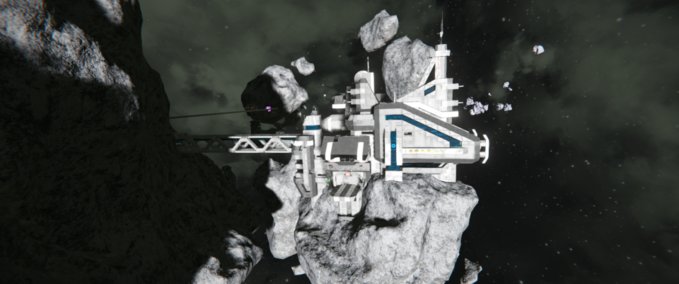 Blueprint Static Grid 8556 Space Engineers mod