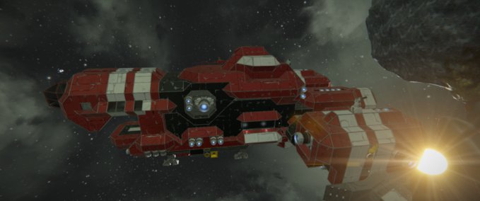 Blueprint Big Red Space Engineers mod