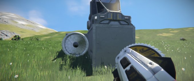 Blueprint In and out orbit flyer Space Engineers mod