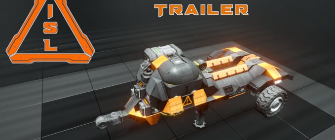 Blueprint ISL - Scout Drone Trailer Space Engineers mod