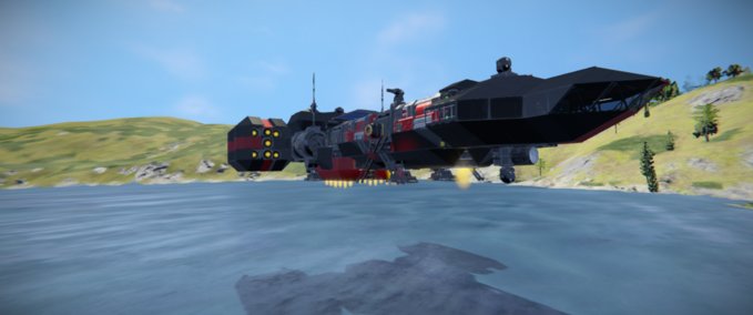 Blueprint Heavy Transport Rigorous Space Engineers mod