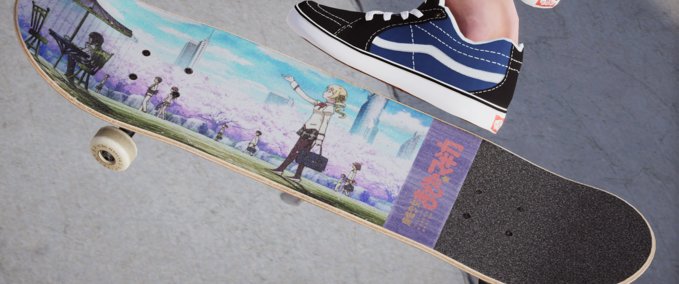 Other Madoka Magica Griptape Skater XL mod