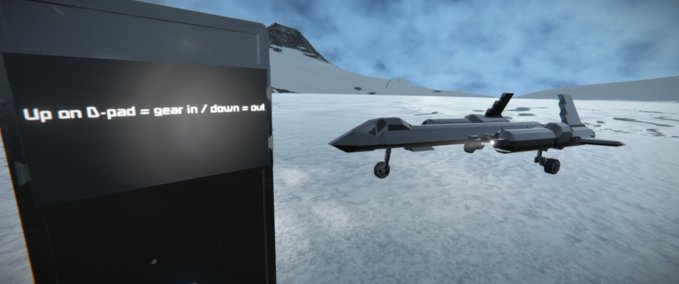 Blueprint Blackbird V4 Space Engineers mod