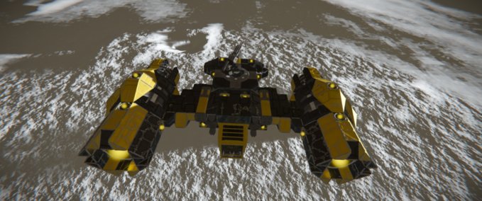 Blueprint Midnight Hammer Space Engineers mod