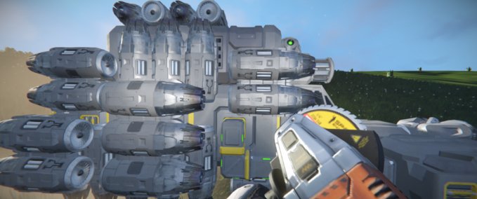Blueprint Small Grid 8266 Space Engineers mod