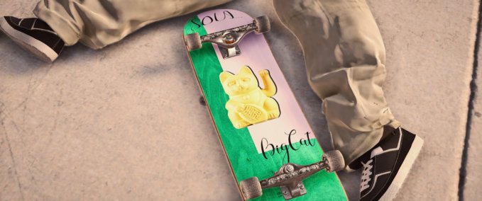Other Big Cat's Pro Model (Including multiple woodgrain) Skater XL mod