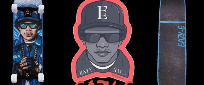 Other Eazy-E Deck and Grip Skater XL mod