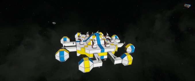 Blueprint ASTERI DF MOD Space Engineers mod