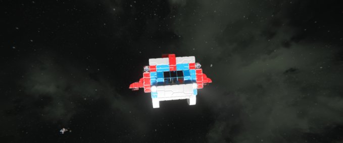 Blueprint Battle bus with bombs Space Engineers mod